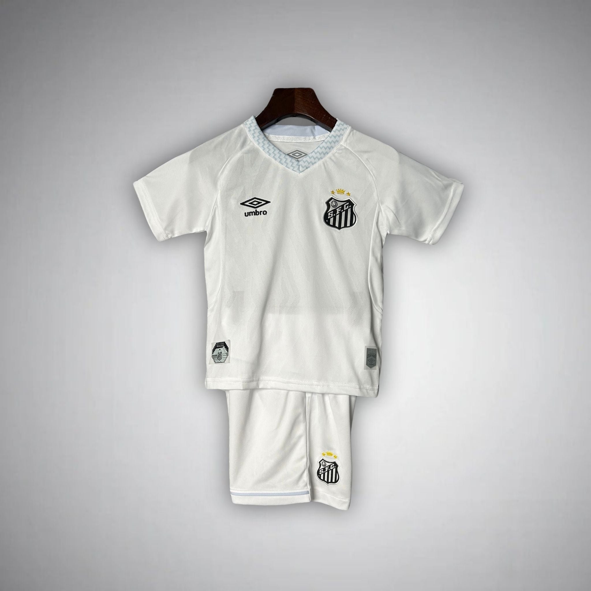 Neymar Santos FC 2025/26 Home Kids Football Kit