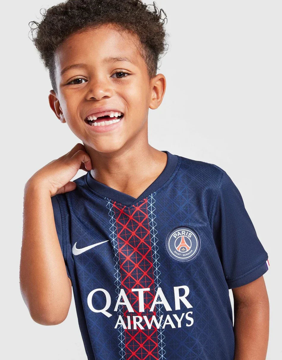 2025/26 PSG Home Kids Football Kit