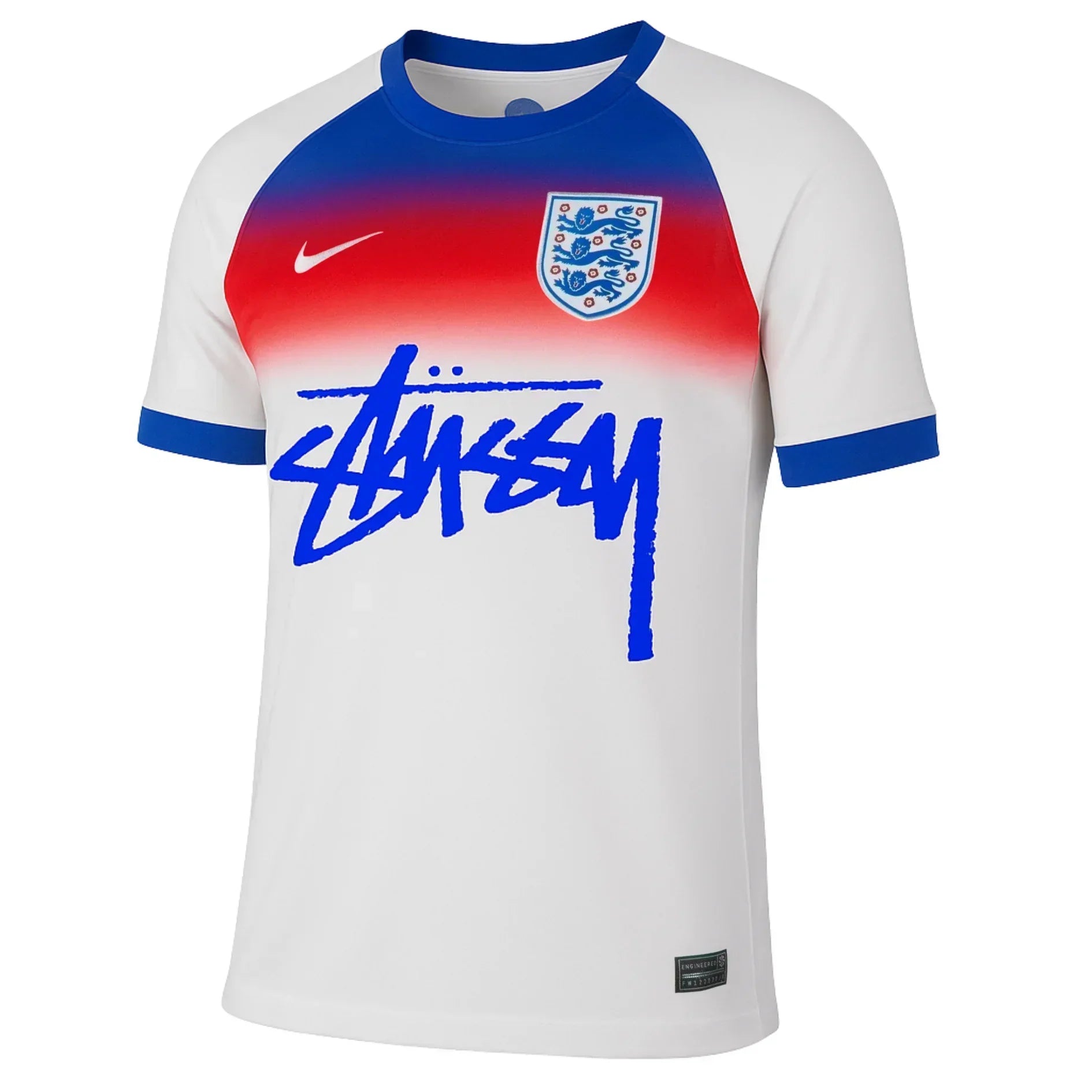 2025 England Stussy Home Shirt - Special Edition