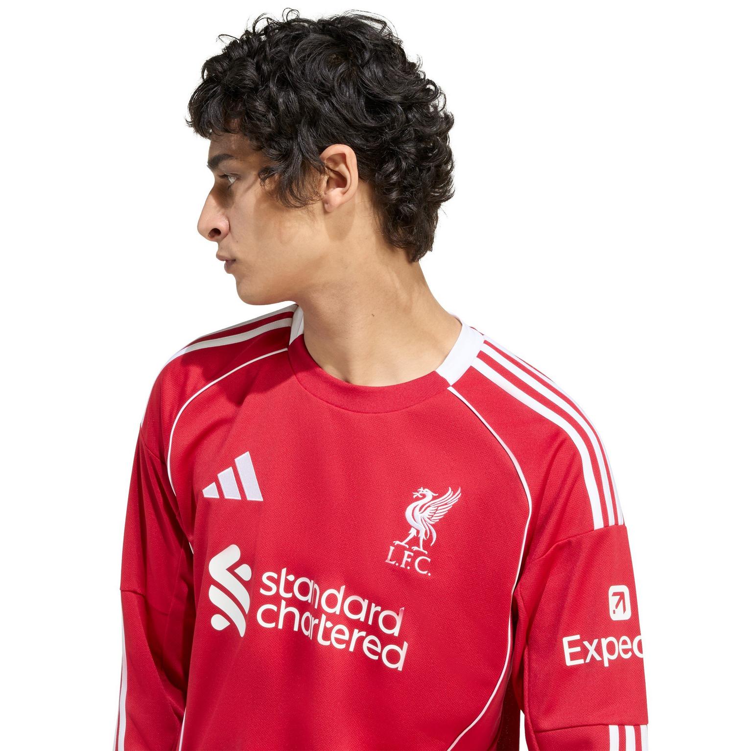 25/2026 Liverpool Long Sleeve Home Shirt