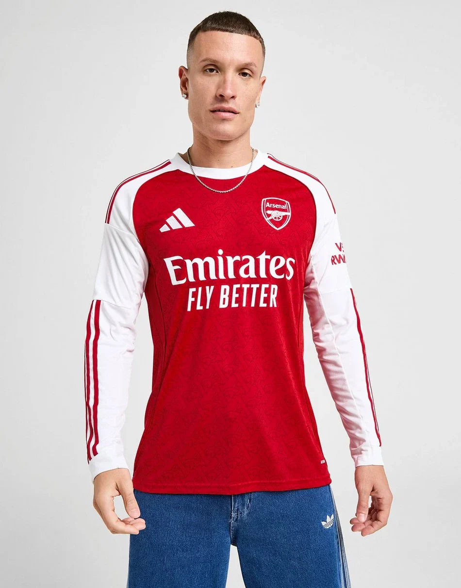 2025/26 Arsenal Long Sleeve Home Shirt