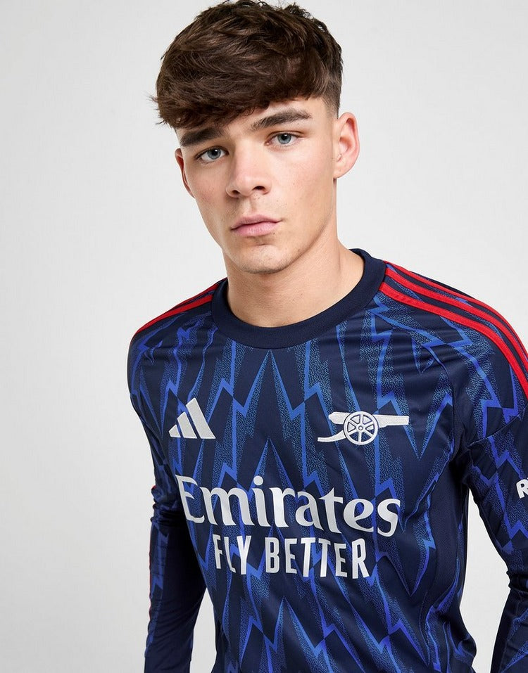 2025/26 Arsenal Long Sleeve Away Shirt