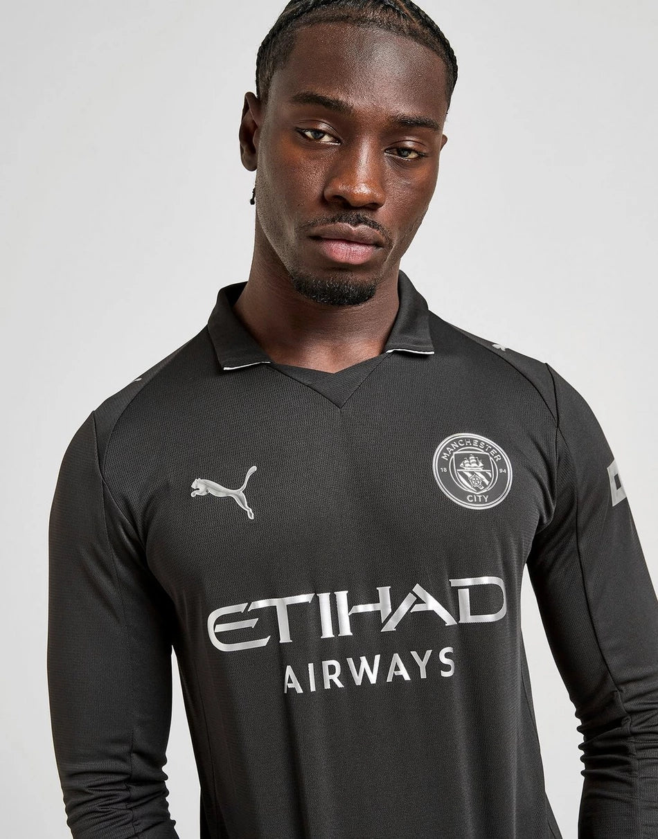 2025/26 Manchester City Long Sleeve Away Shirt
