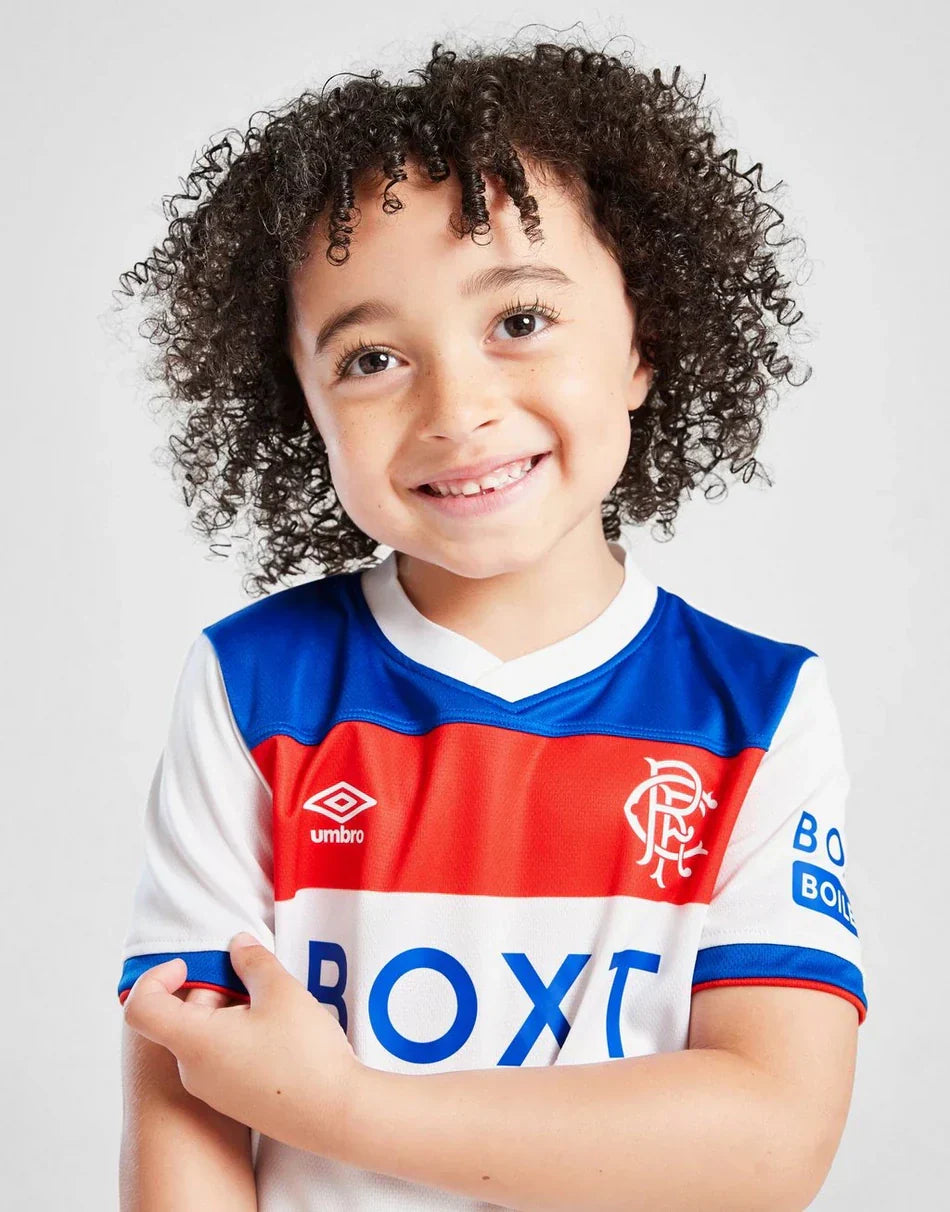2025-26 Rangers FC Away Kids Kit