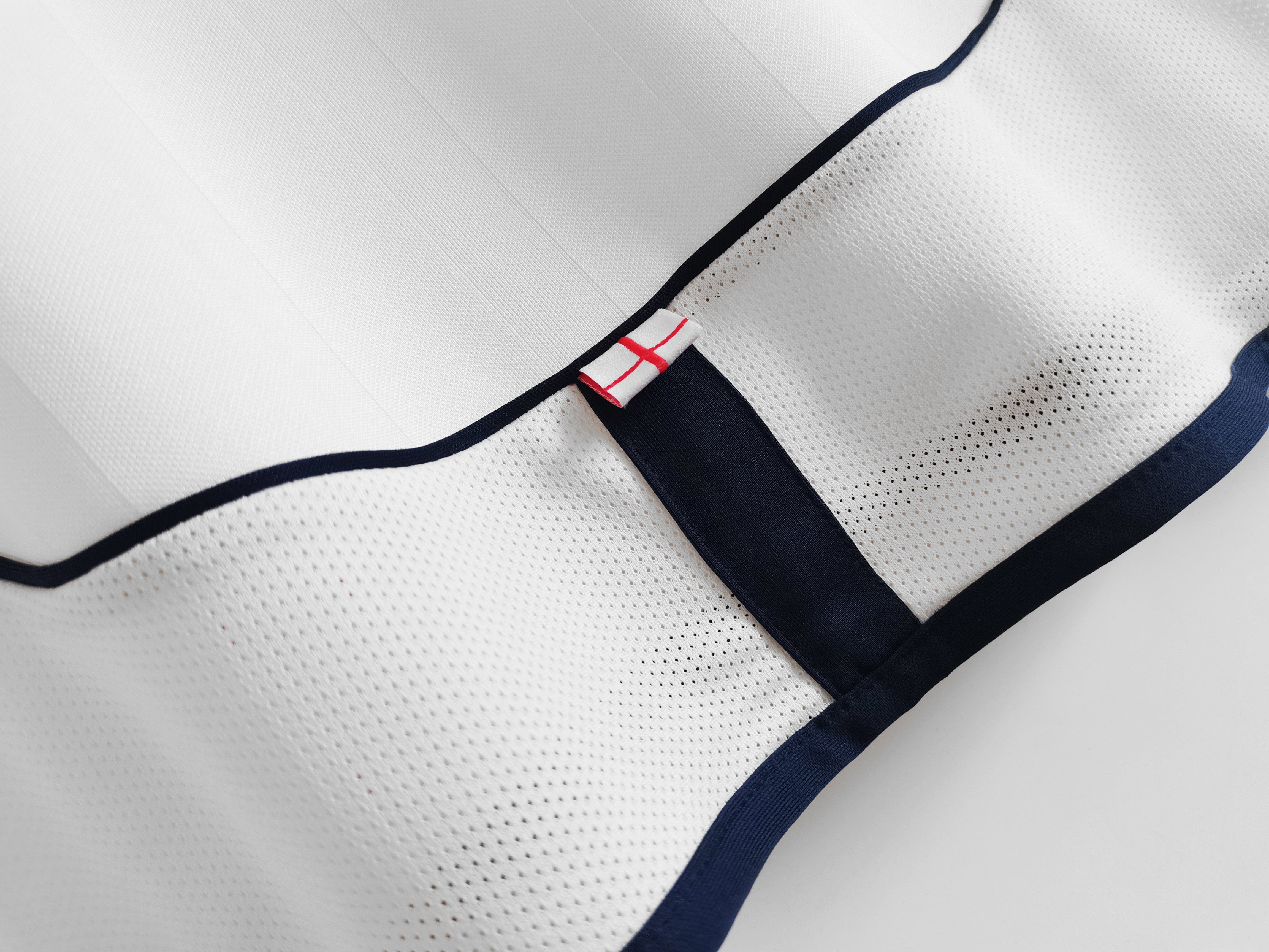 2002 England Retro Home Shirt Long Sleeves