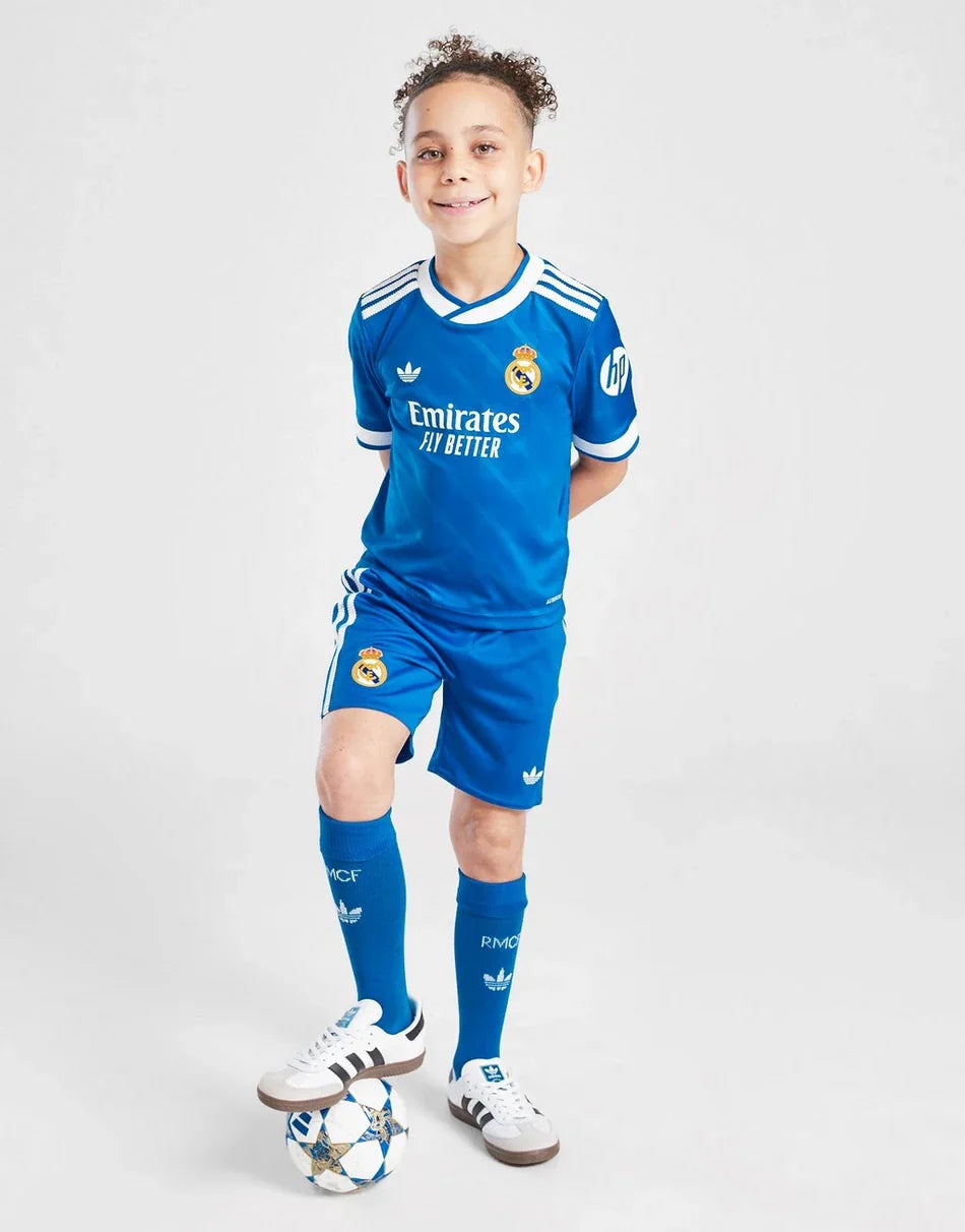 Real Madrid 25-26 Third Kids Kit