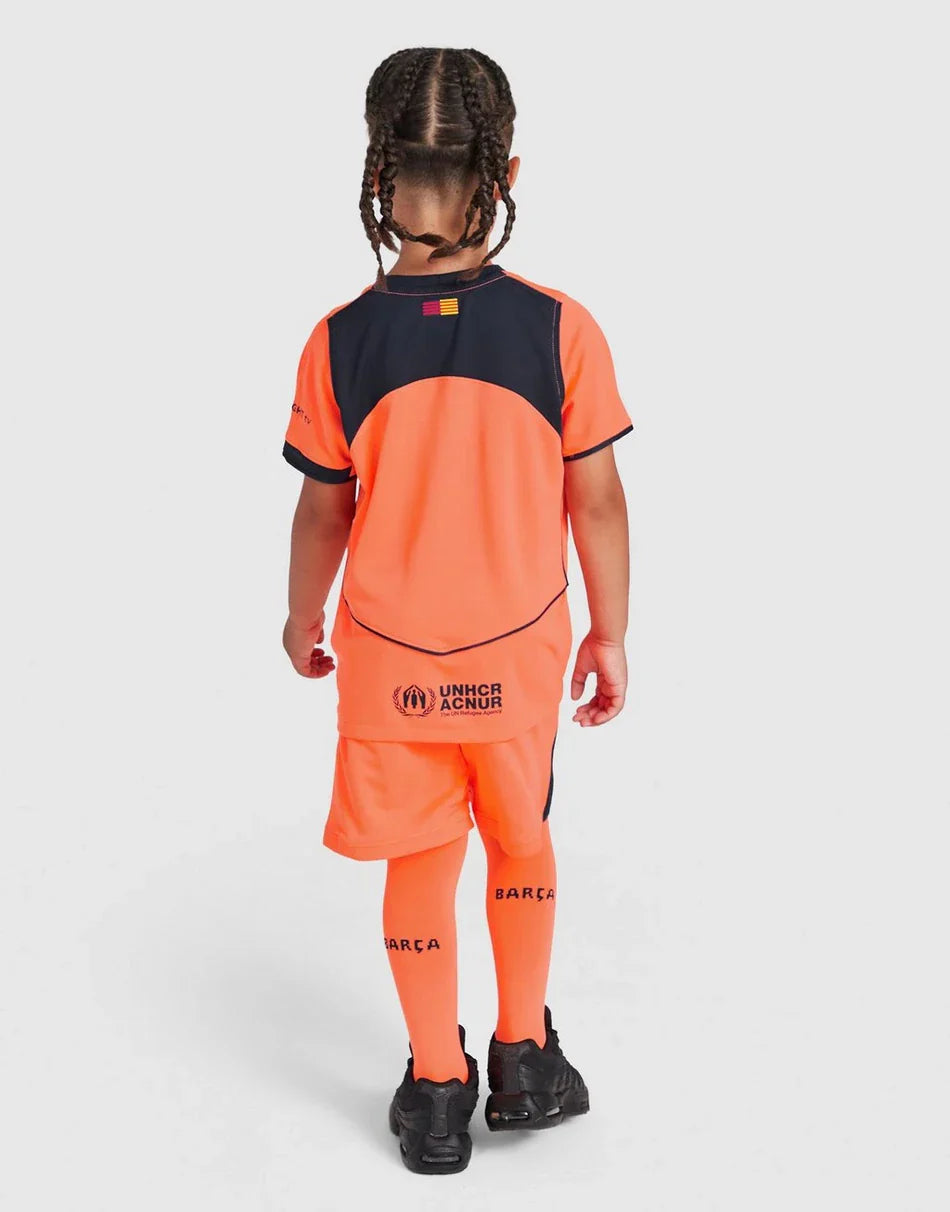 FC Barcelona 25/26 Third Kids Kit