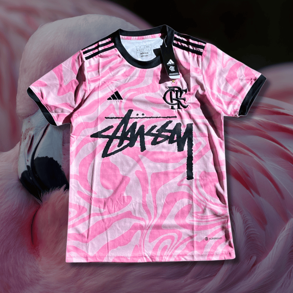 Flamengo Stussy Pink Edition Shirt