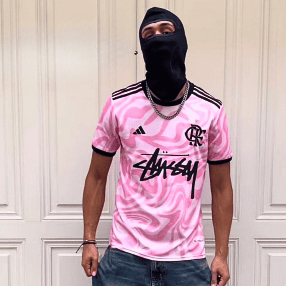 Flamengo Stussy Pink Edition Shirt