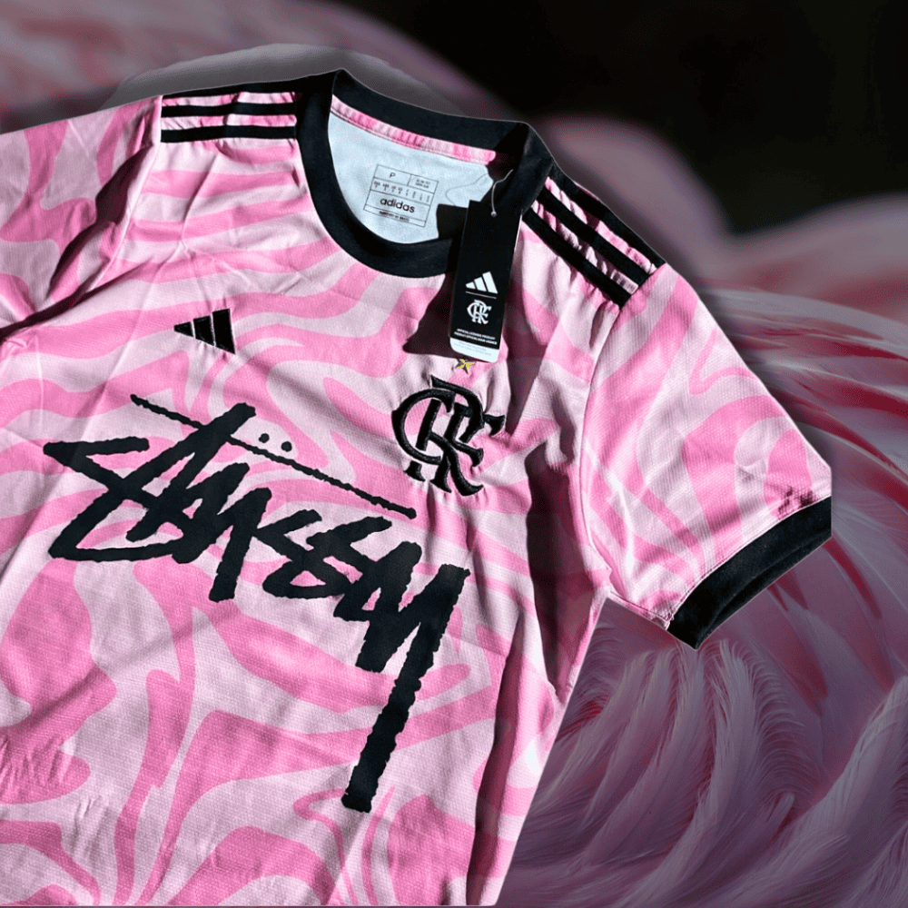 Flamengo Stussy Pink Edition Shirt