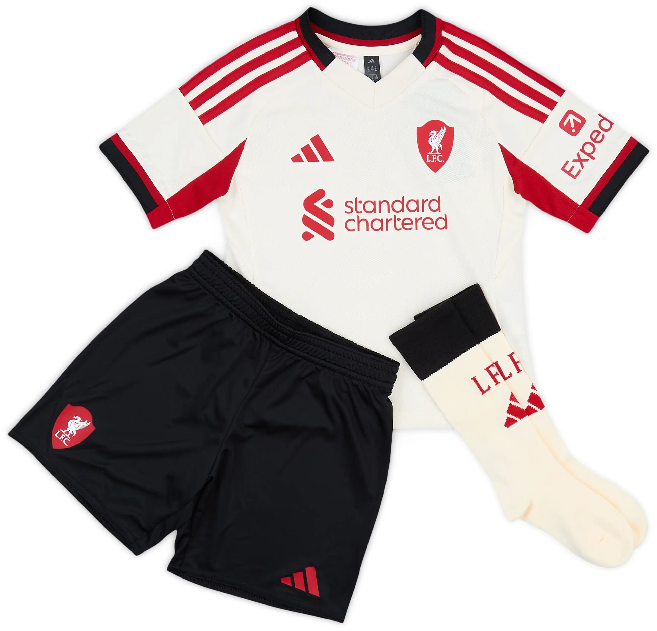 25-2026 Liverpool Away Kids Football Kit