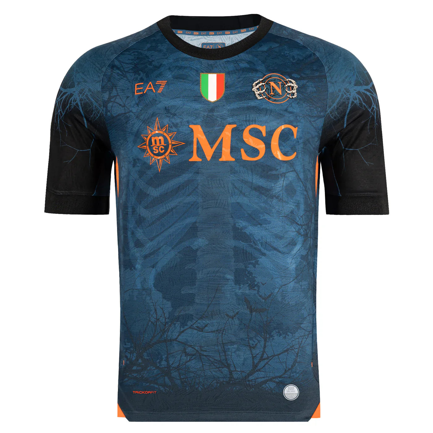 2025/26 Napoli Halloween Shirt - Blue Edition