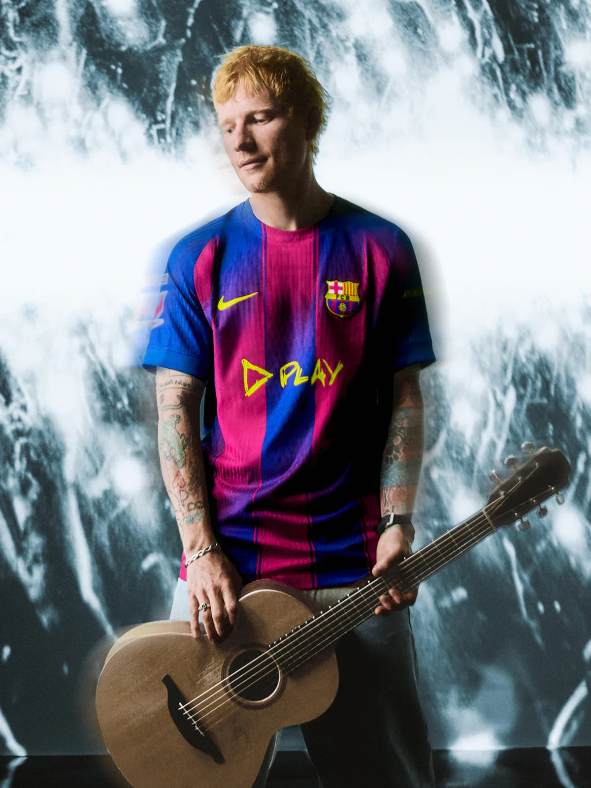2025/26 FC Barcelona x Ed Sheeran Home Shirt