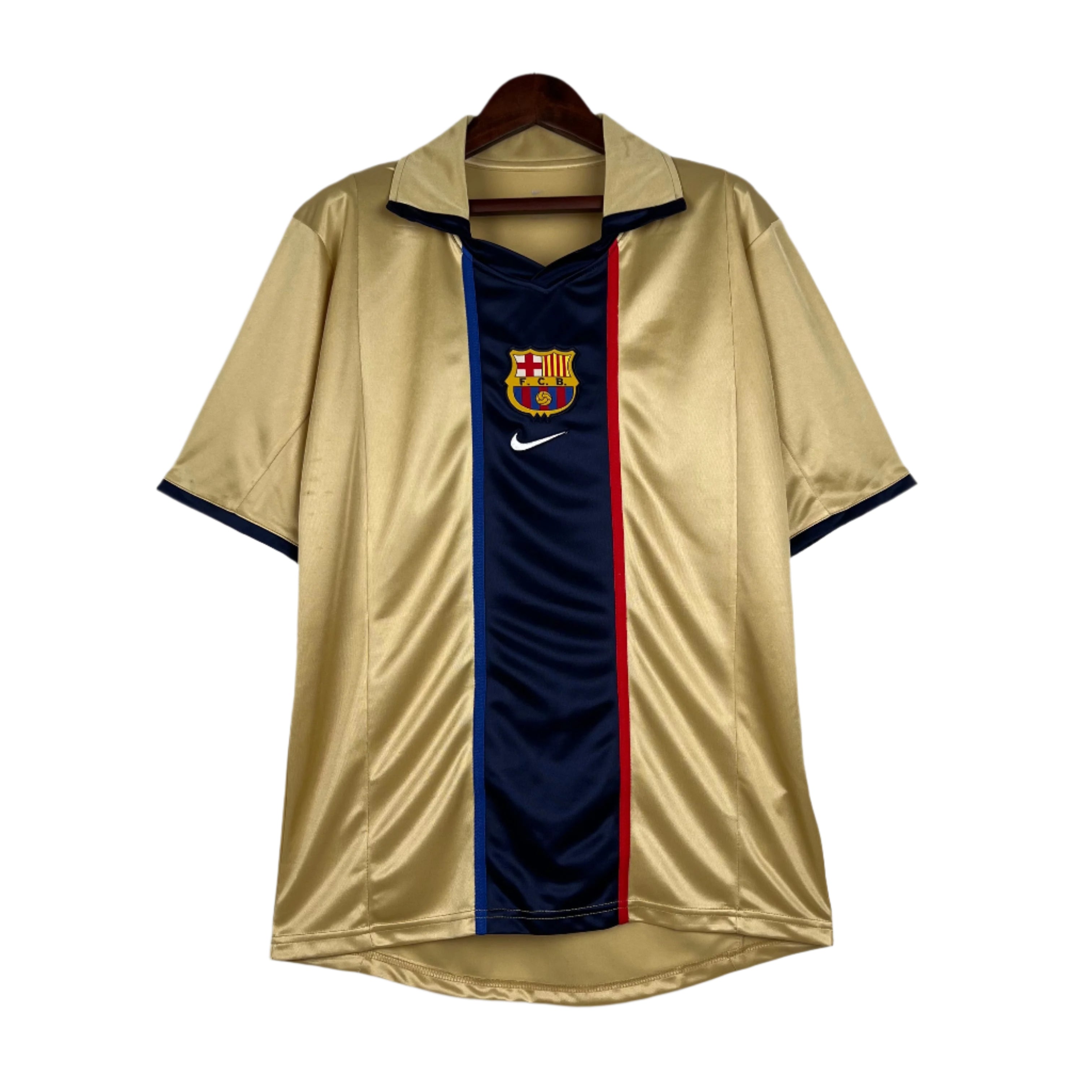2002 2003 Barcelona Retro Away Shirt