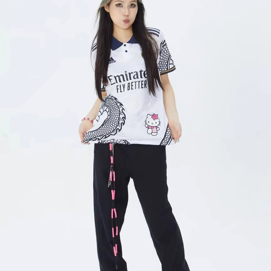 Real Madrid x Hello Kitty White Shirt