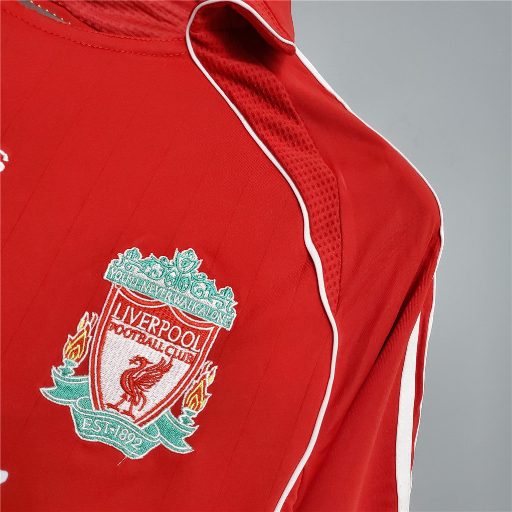 2006/2007 Liverpool Retro Shirt Home