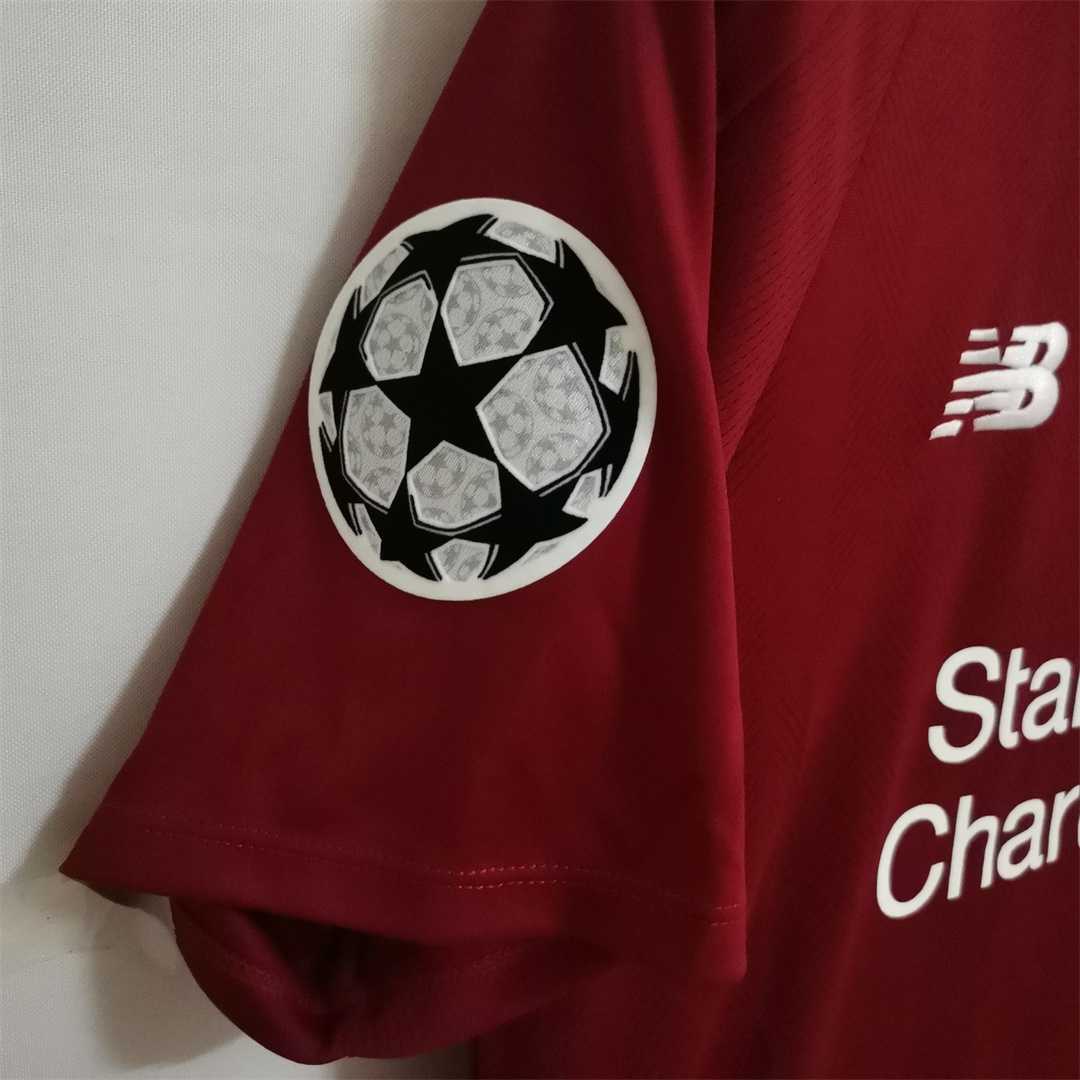 2018/2019 Liverpool Home Retro Shirt Ucl Final