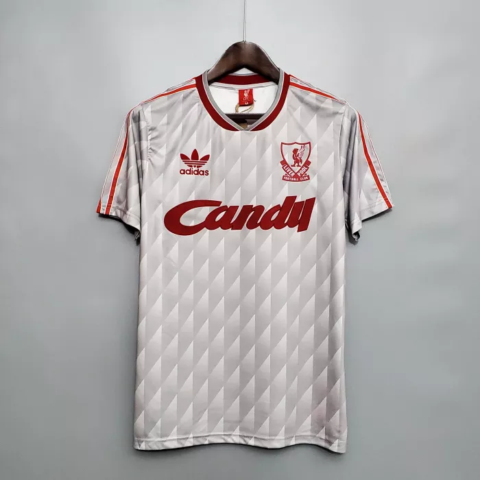 1989/1991 Candy Liverpool Away Retro Shirt