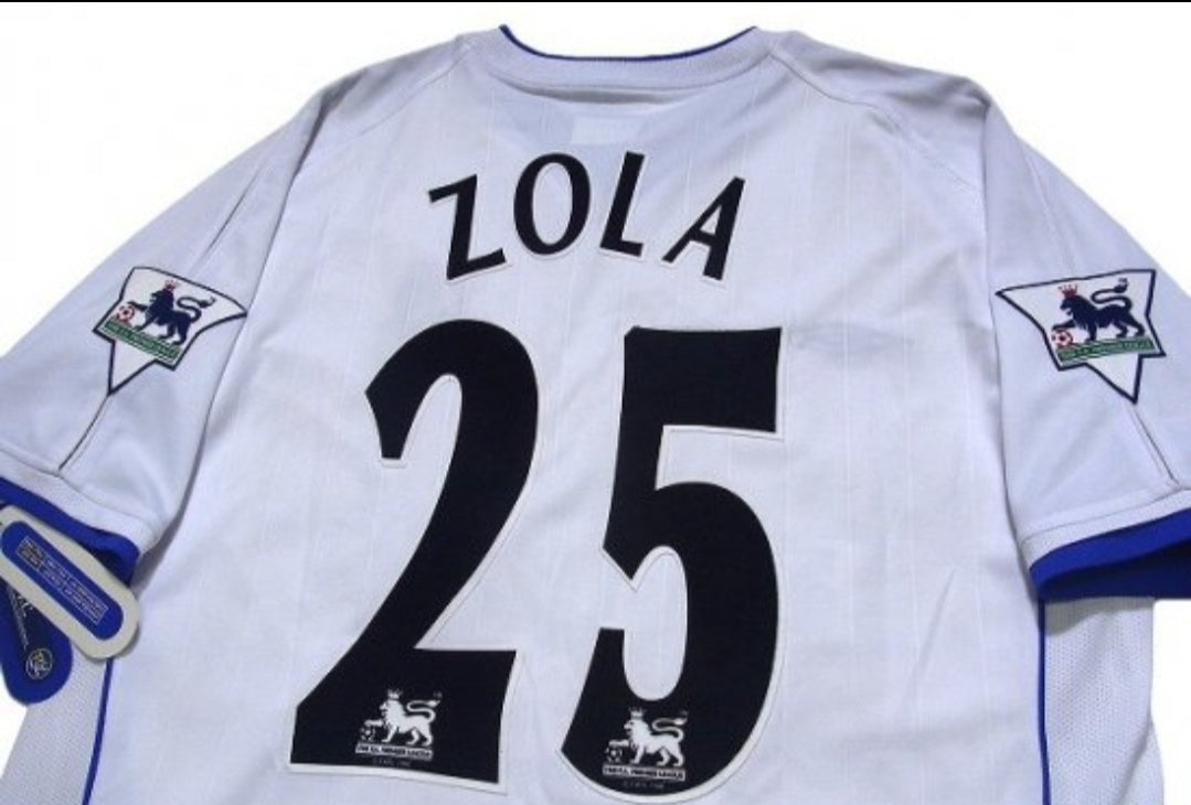 2001/2003 Chelsea Away White Retro Shirt