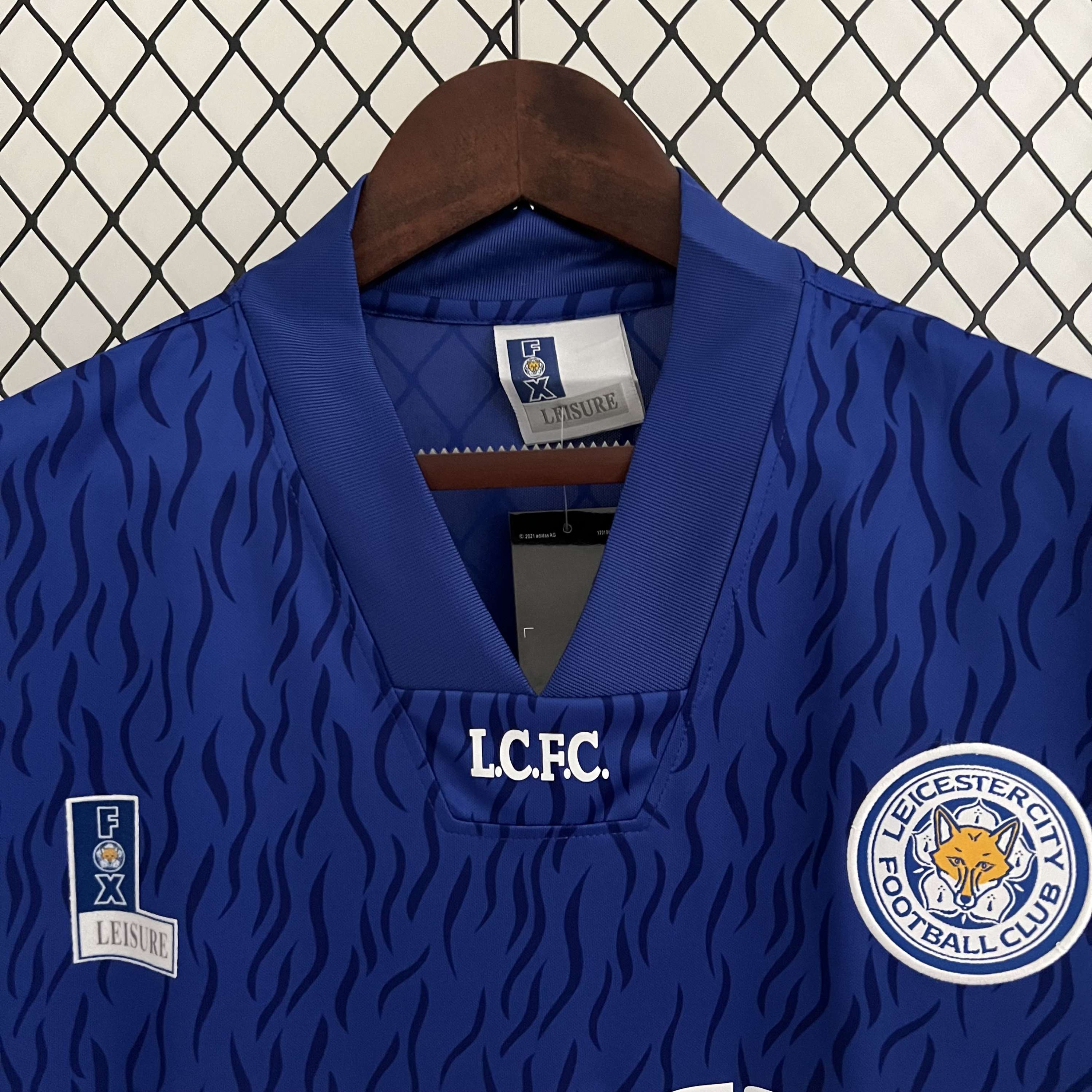 1992-1994 Leicester Retro Home Shirt