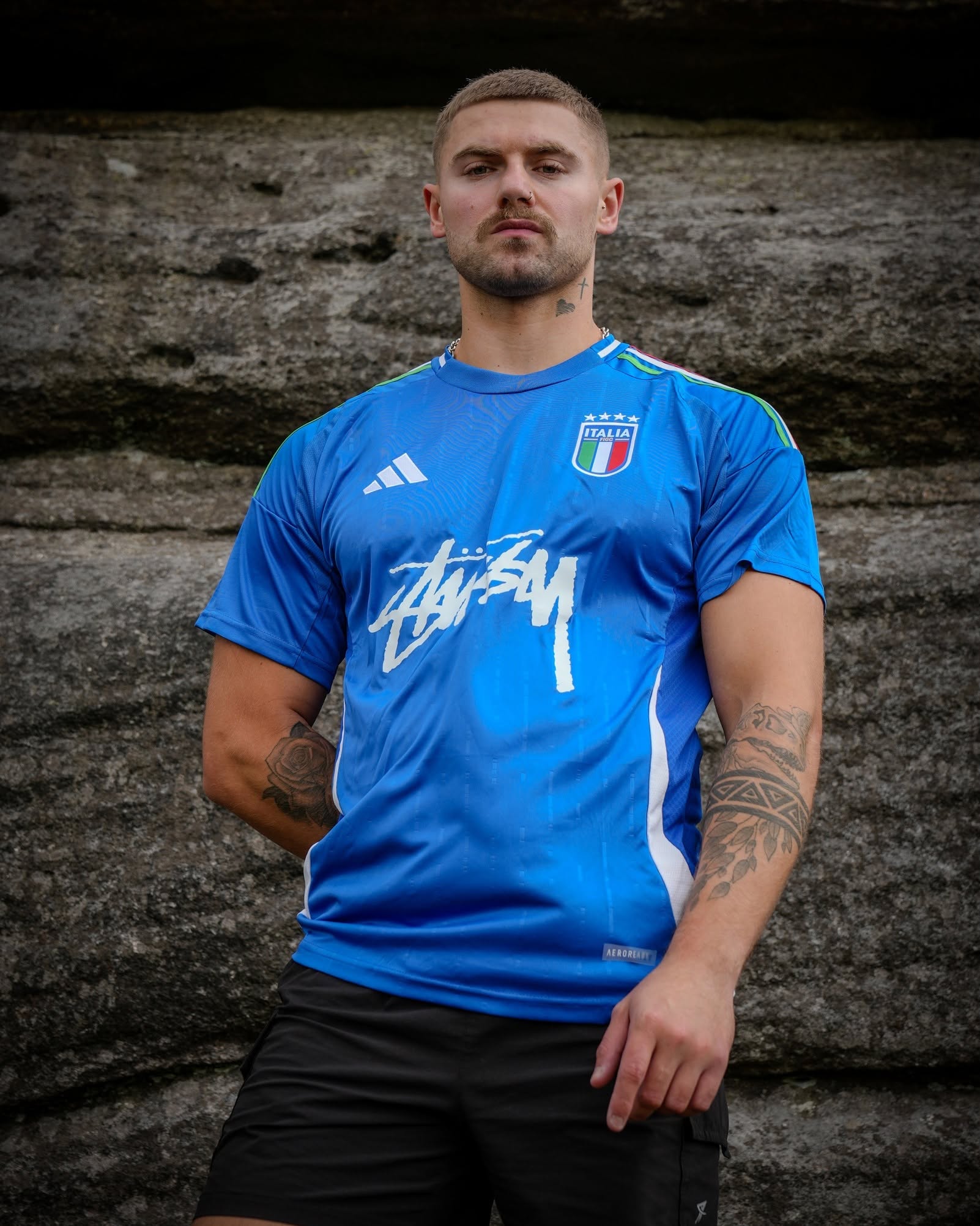 Italy 23/24 Stussy Special Edition Shirt