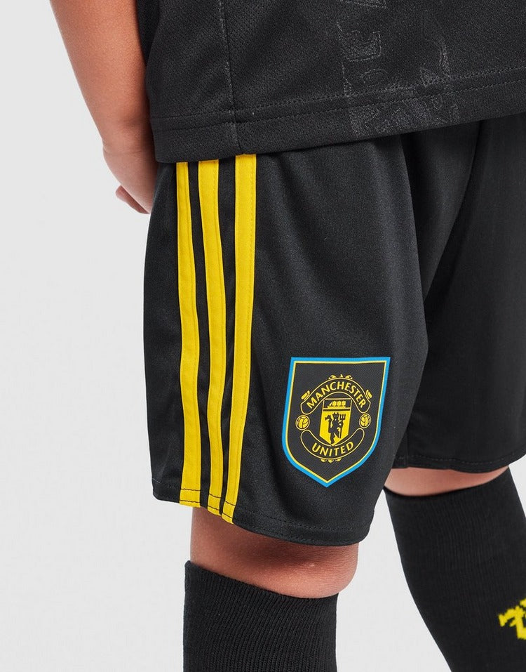 2025-26 Manchester United Third Kids Football Kit
