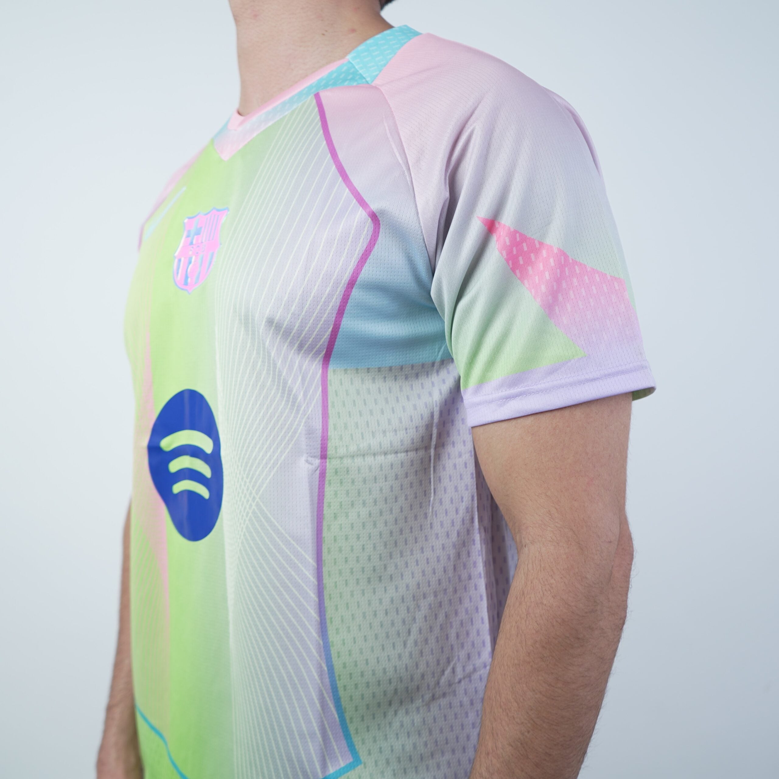 2025/26 FC Barcelona Green Dream Shirt - Player Version