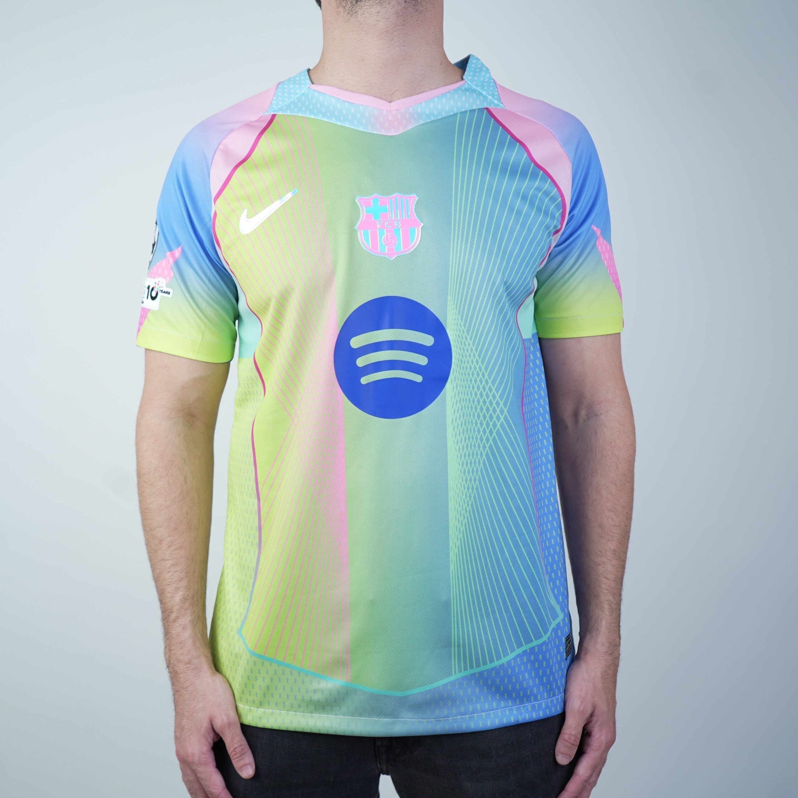 2025/26 FC Barcelona Vortex Shirt - Player Version