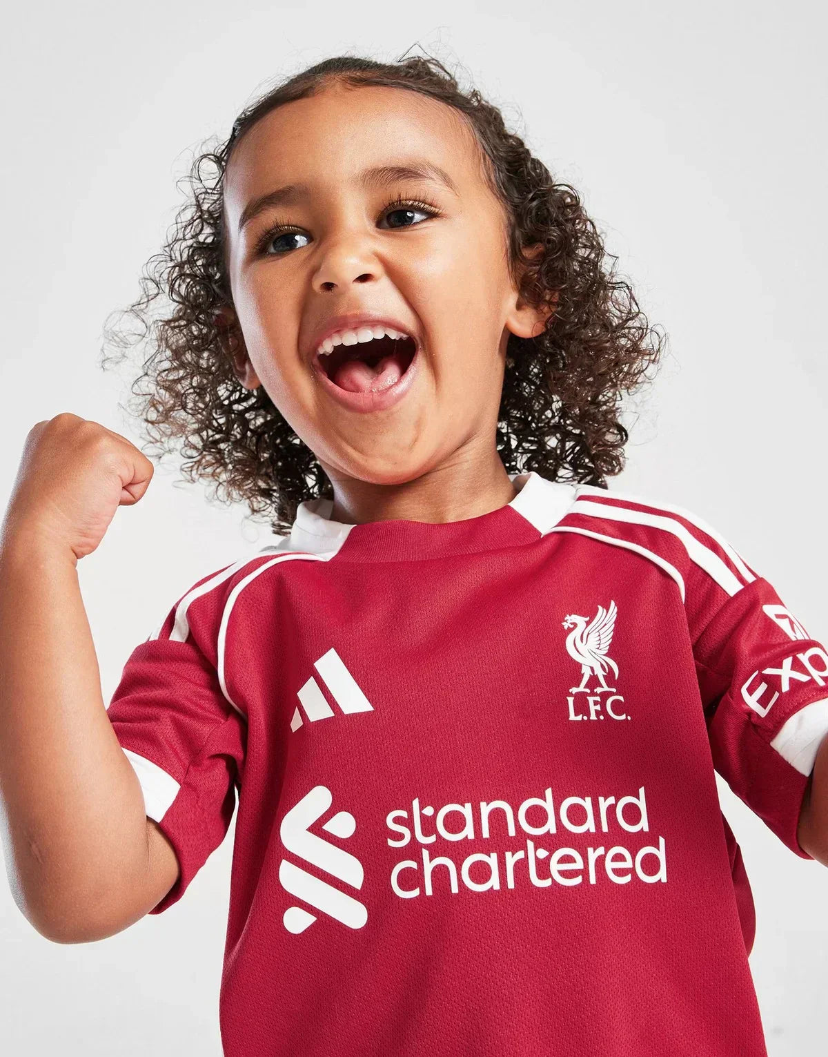 25-2026 Liverpool Home Kids Football Kit