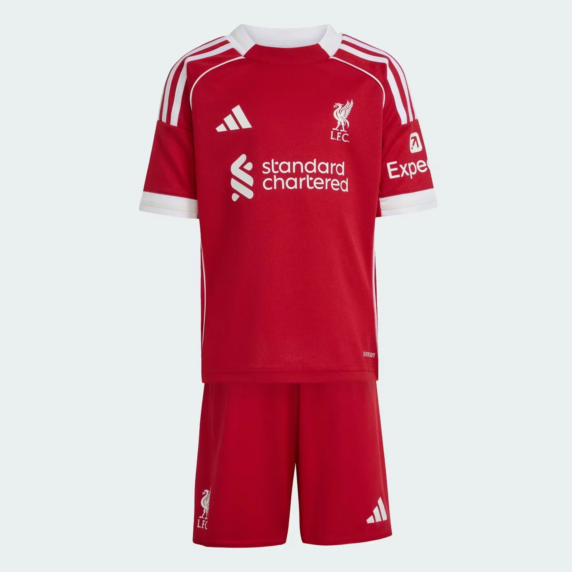 25-2026 Liverpool Home Kids Football Kit