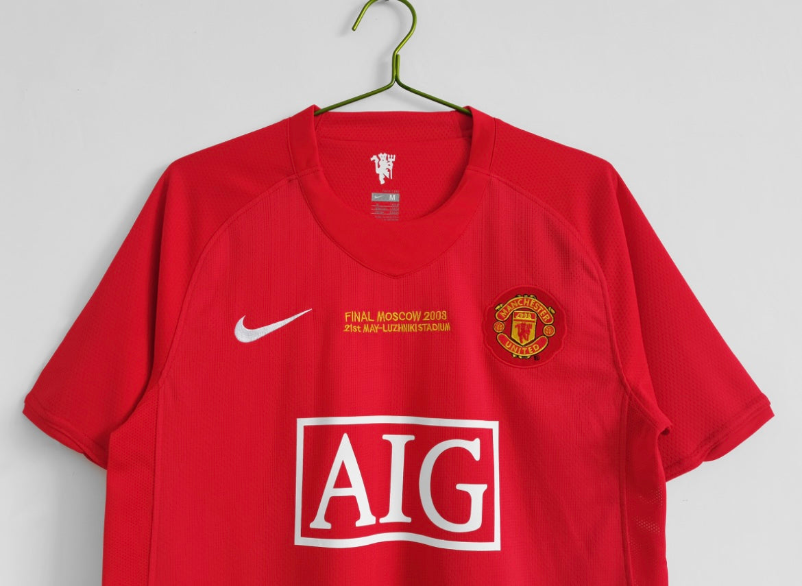 2007/08 Manchester United Home Shirt