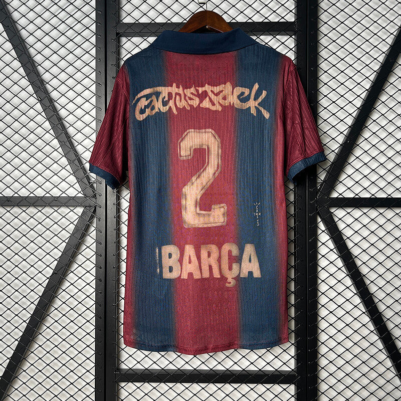 FC Barcelona Travis Skeleton Shirt – Player Edition