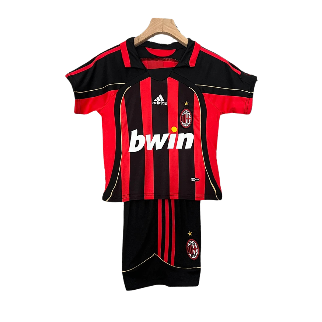 AC Milan Home 2006/2007 - Kids Football Kit