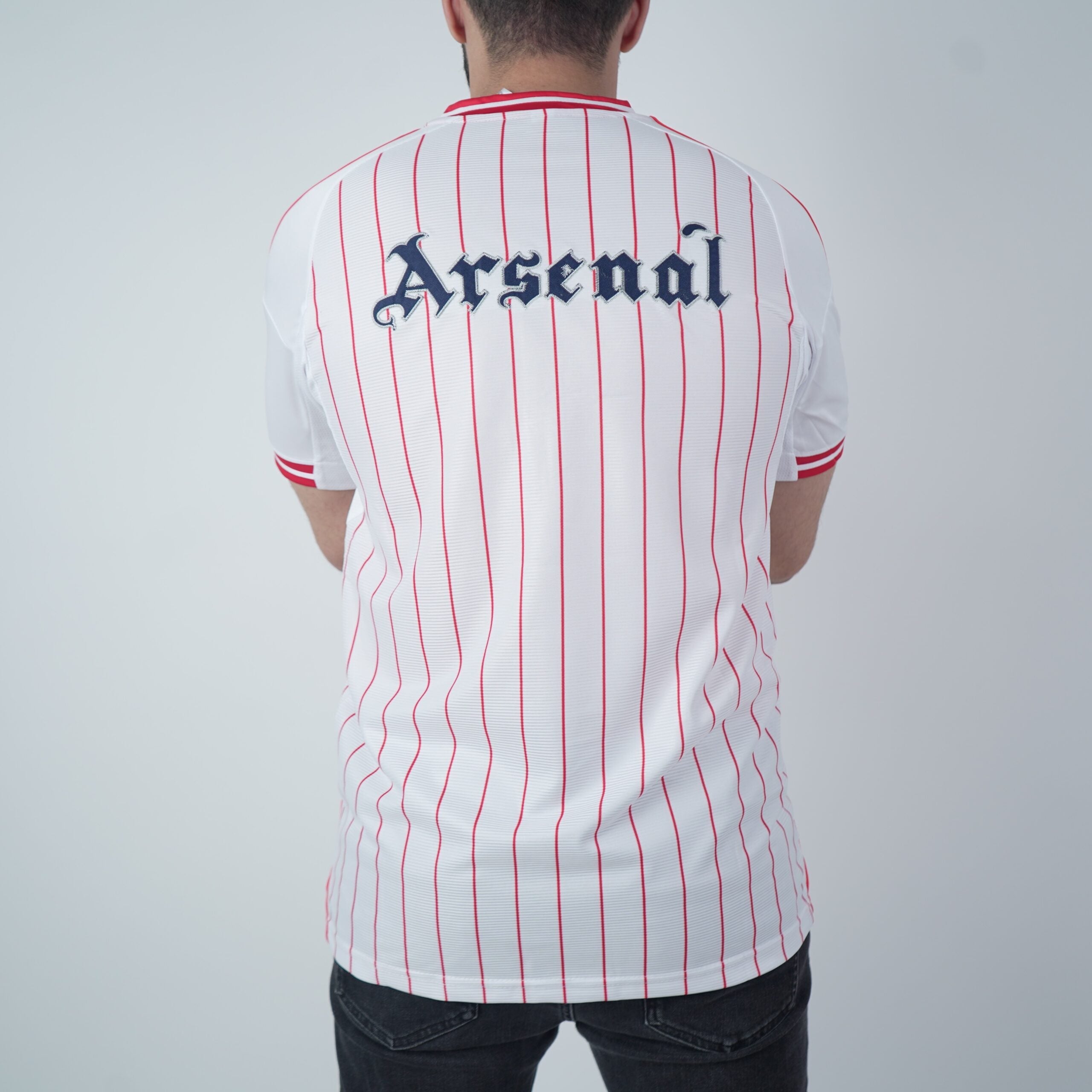 2025/26 Arsenal US Pack Baseball Shirt - White