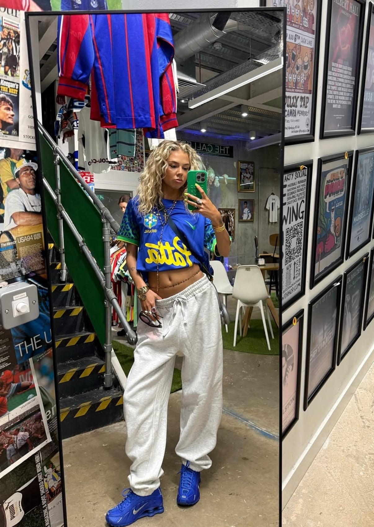 Brazil X Patta Special Edition Blue Shirt