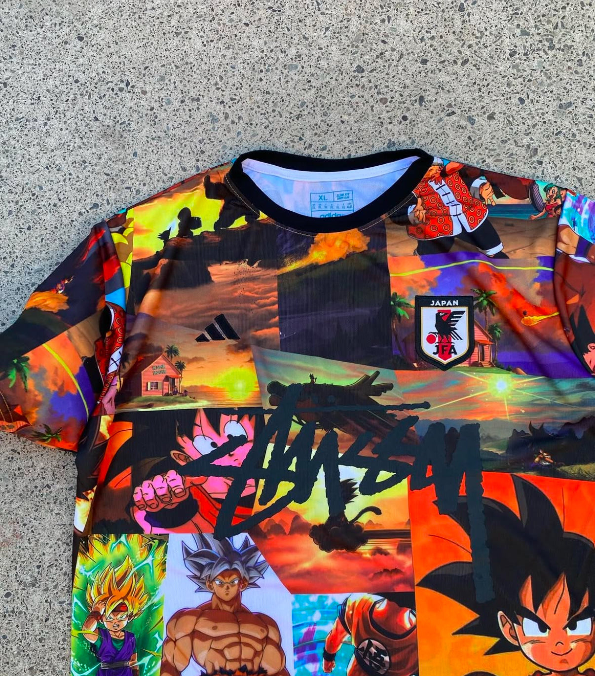 2025 Japan x Dragon Ball x Stussy Special Edition Shirt