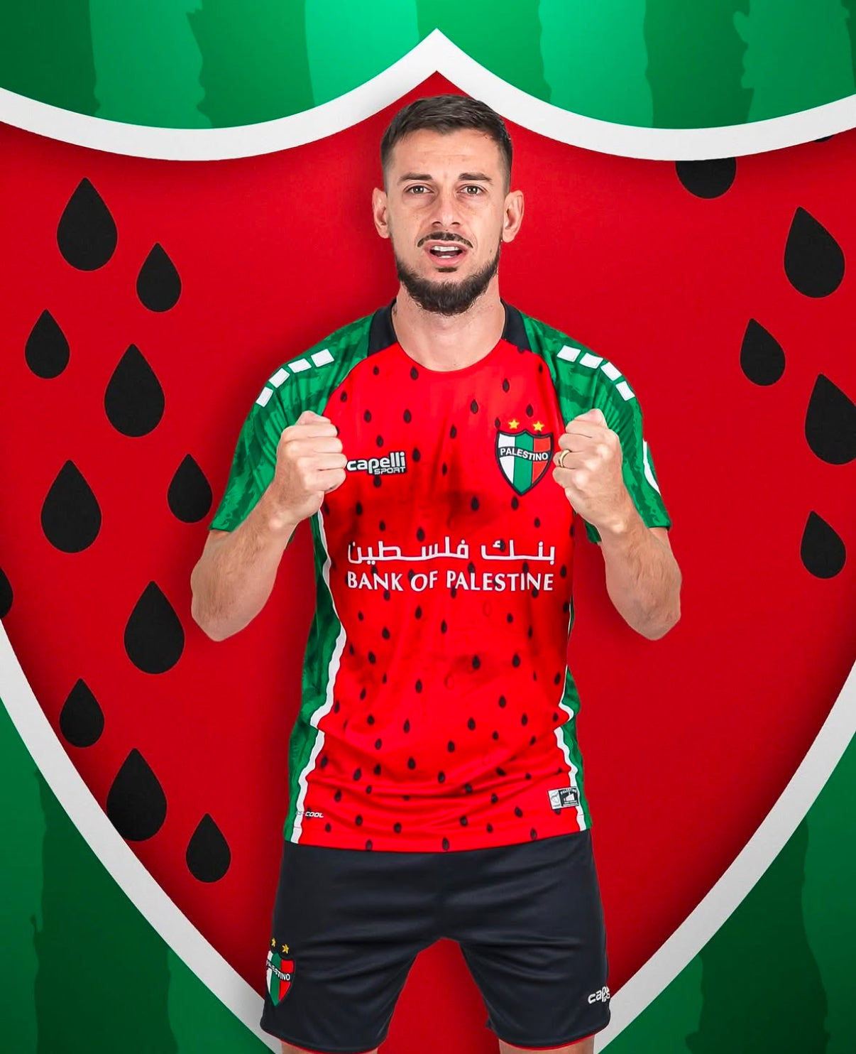 Palestino Watermelon Shirt - Palestine 2025/26