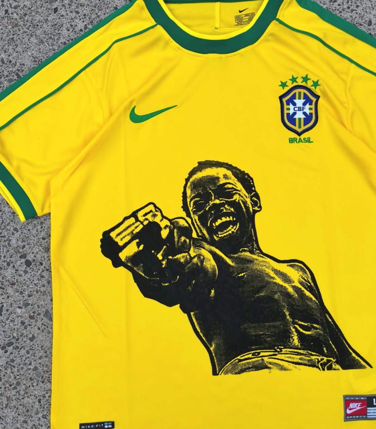 1998 Brazil Retro Shirt City of God Concept