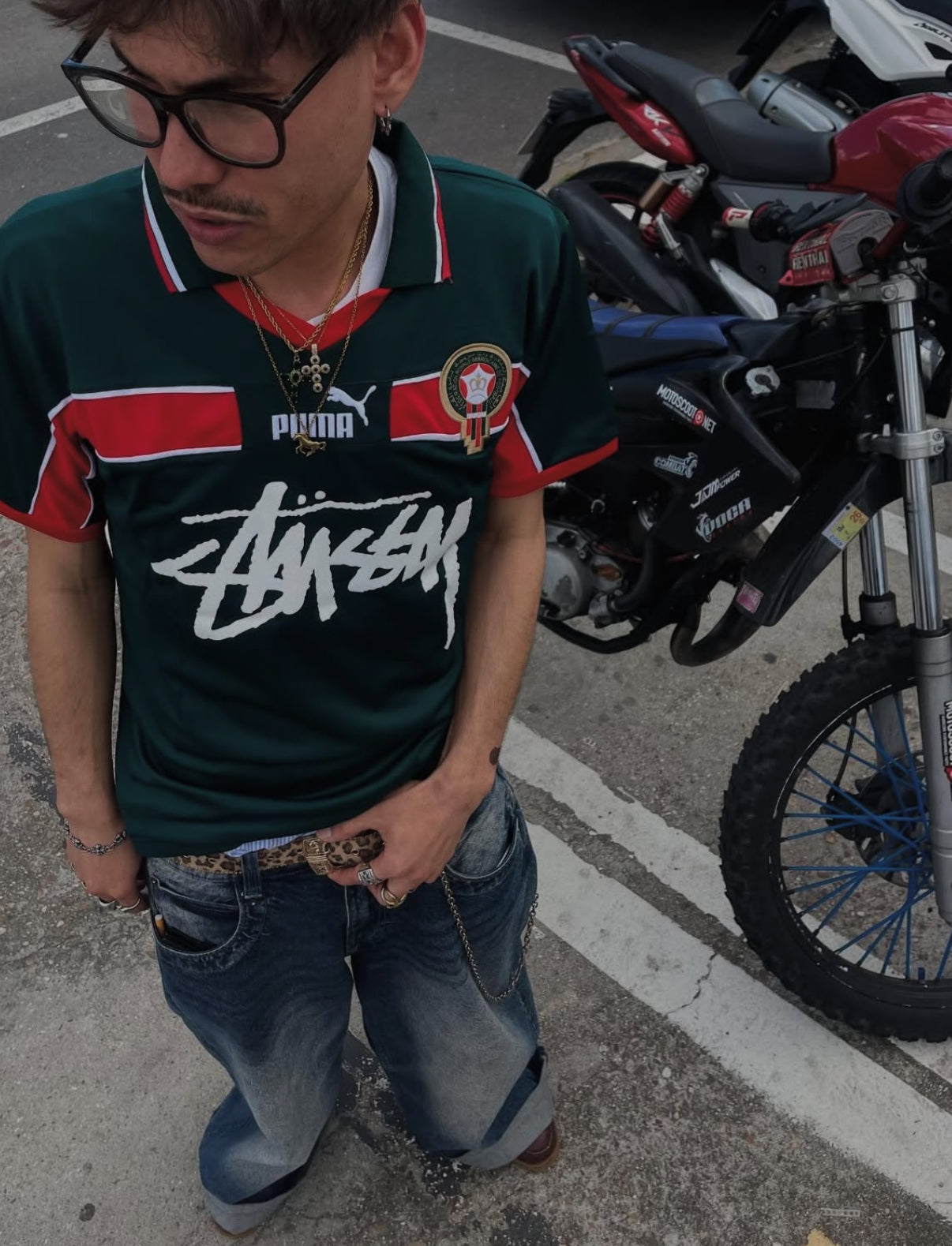 1998 Morocco Stussy Special Special Edition Shirt