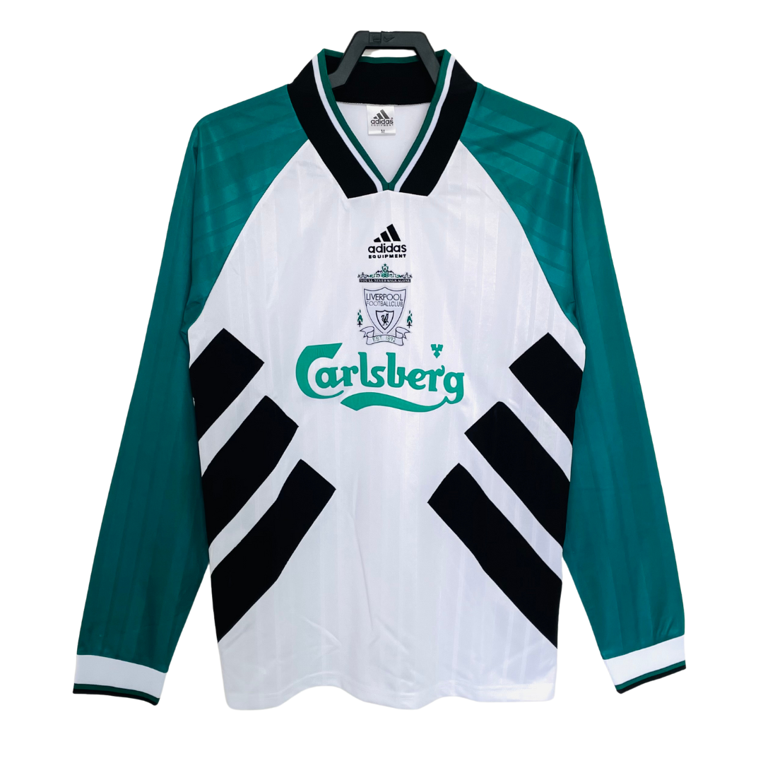 Liverpool Long Sleeve Shirt Away - 1993-95