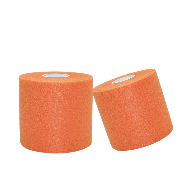 Vibrant Orange Pre-Wrap – Distraction-Free (4 Rolls)