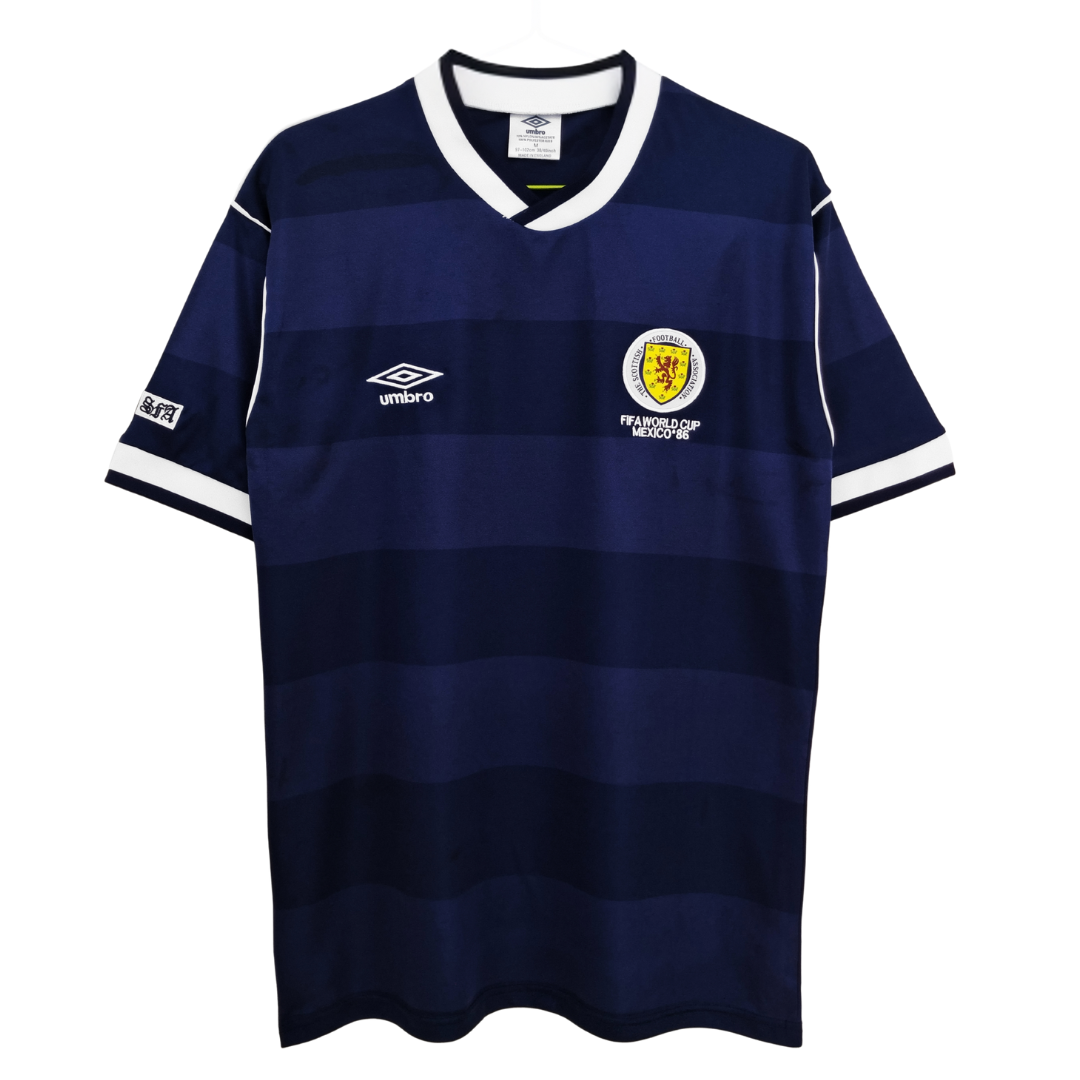 1986 Scotland Retro Home Shirt