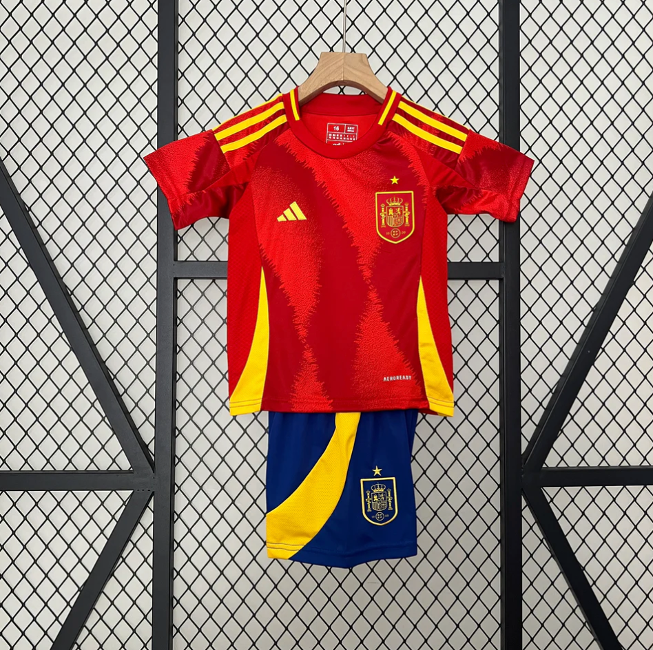 Spain Home Kids Football Kit 2024/2025