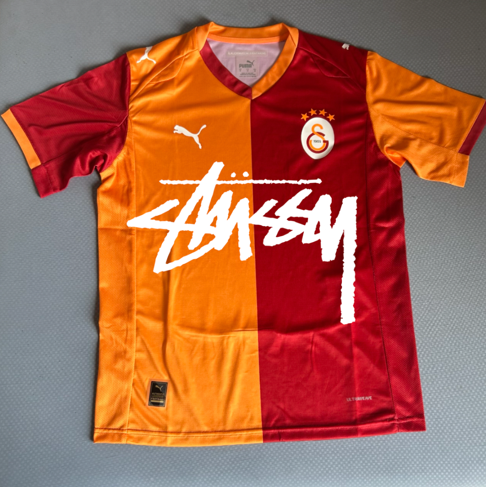 2025/26 Galatasaray x Stussy Special Special Edition Shirt