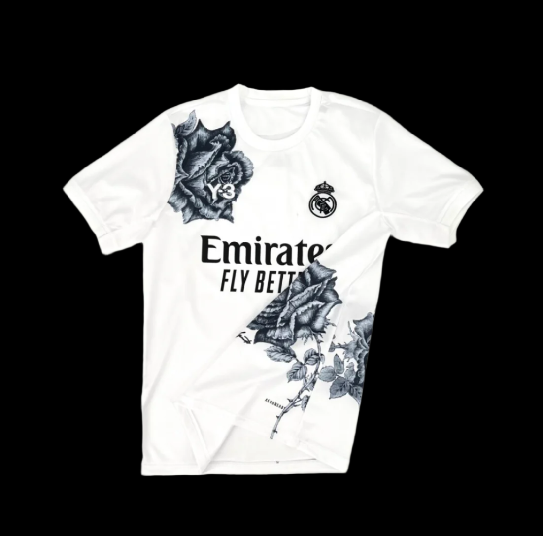 Y3 Real Madrid Shirt - Rose Edition