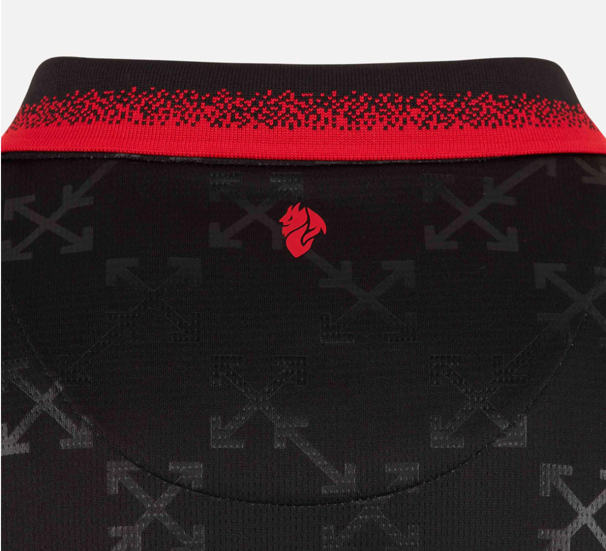 AC Milan Off-White Shirt - Black 2024/25