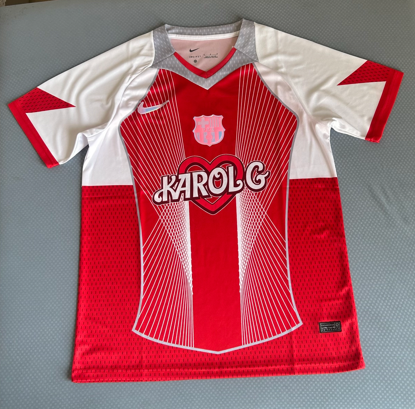 Barcelona Karol G Red Special Edition Shirt