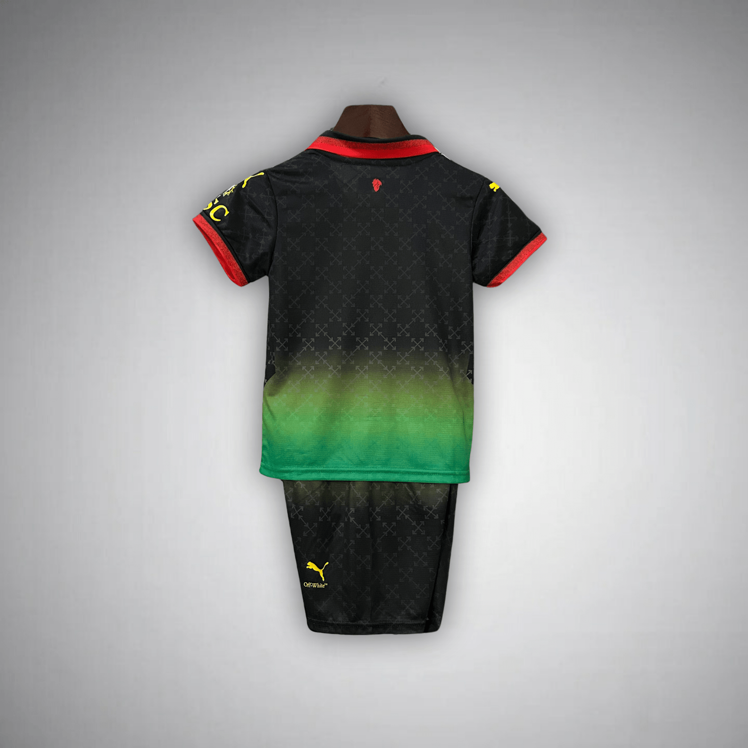 AC Milan Off-White Kids Football Kit - Diavoli