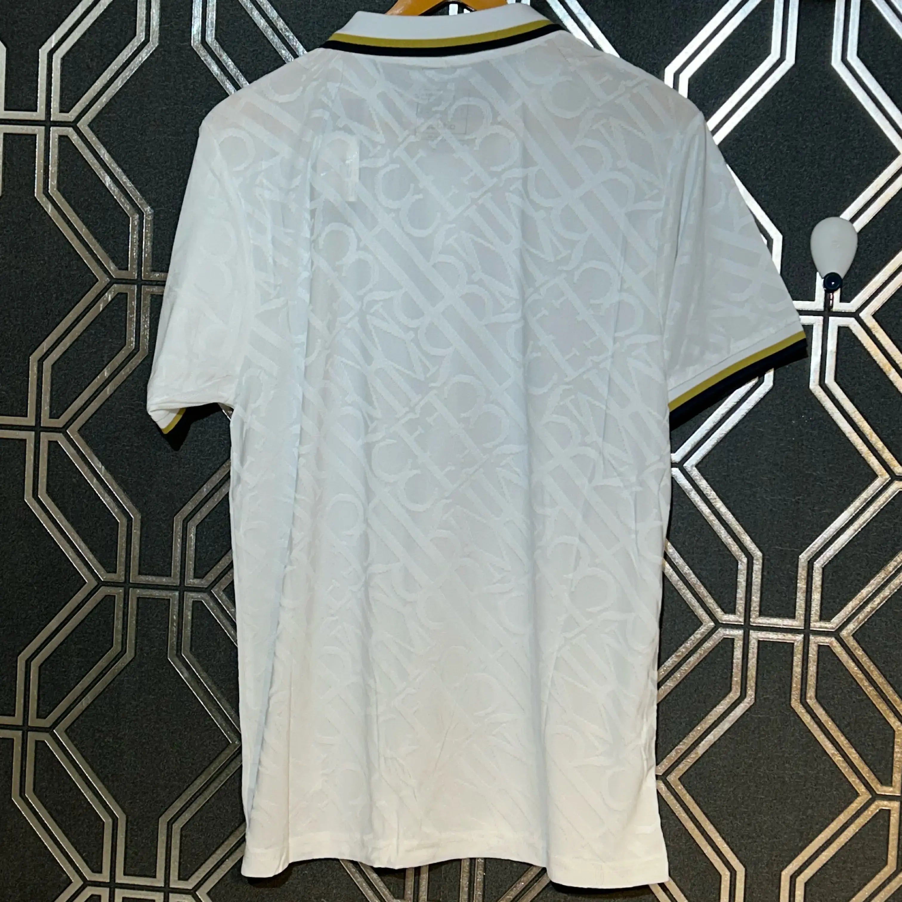 2024-25 Real Madrid Se White Gold Player Version Shirt