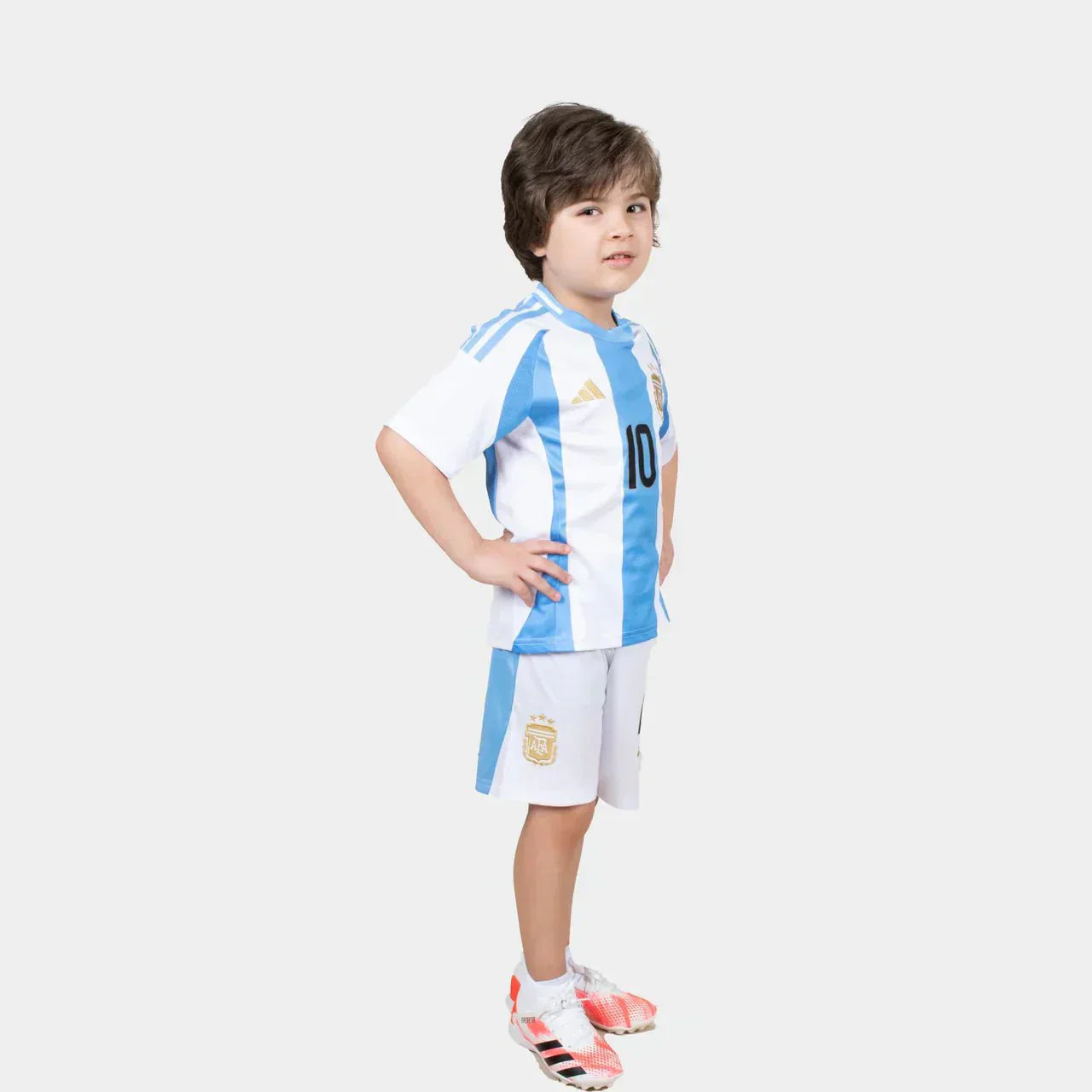 Argentina Home Kids Football Kit 2024/2025 Messi 10